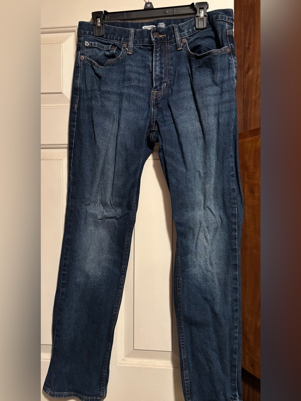 Men's Dark Blue Jeans - Classic Denim